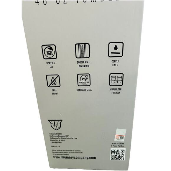 New Wake Forest 46 oz Tumbler WF Bling Colossal Black Rhinestones NCAA Straw NIB - Picture 10 of 13